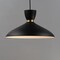 Maxim Lighting Carillon 16'' Pendant, Black/Satin Brass 11304BKSBR - alternate 2